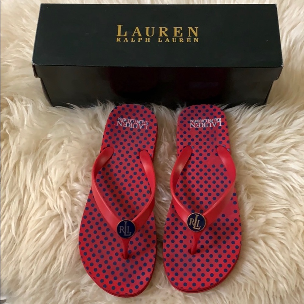 Ralph Lauren flip flops